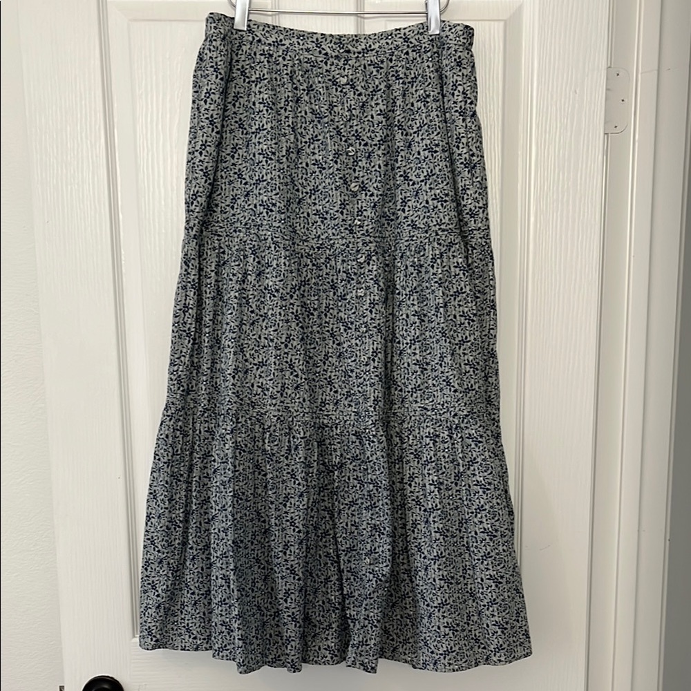 Madewell Floral Print Women's Skirt M